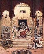 Paul-Louis Bouchard The Egyptian Dancing Girls china oil painting reproduction